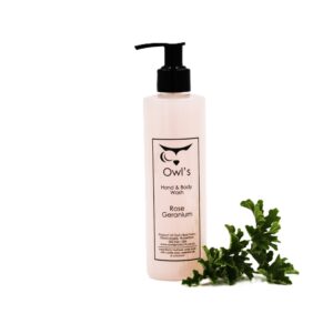 Hand and Body Wash - Rose Geranium - 250ml